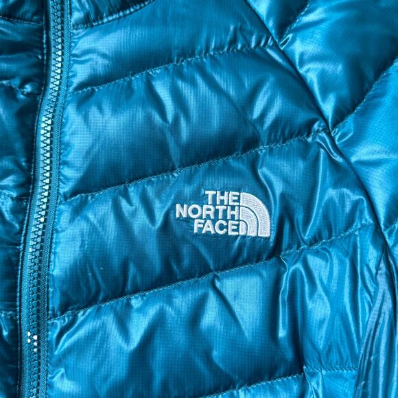 The North Face Flare Down Jacket Blue Coral - Picture 5 of 12